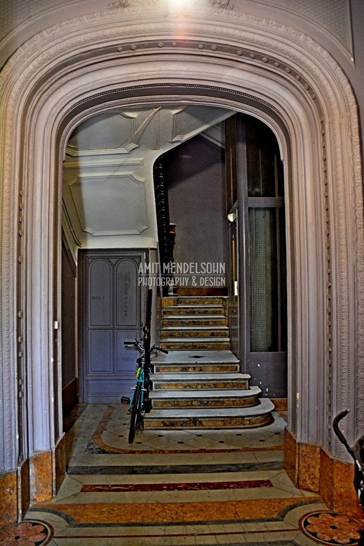 "Entrance 63" stock image