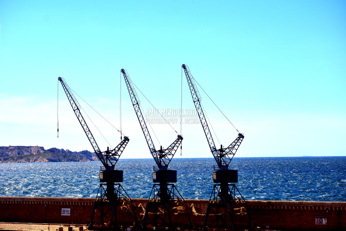 "3 cranes" stock image