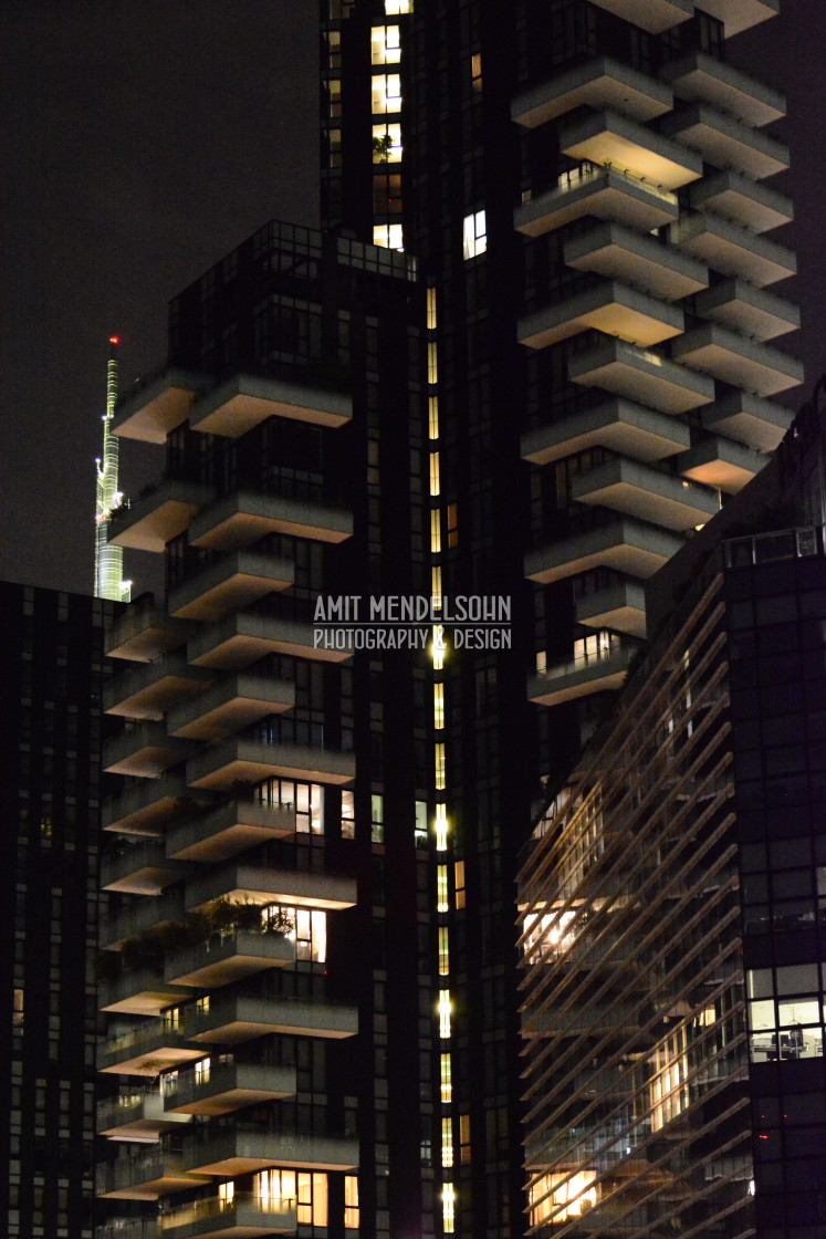 "Sky scrapper in Porta Nuova" stock image