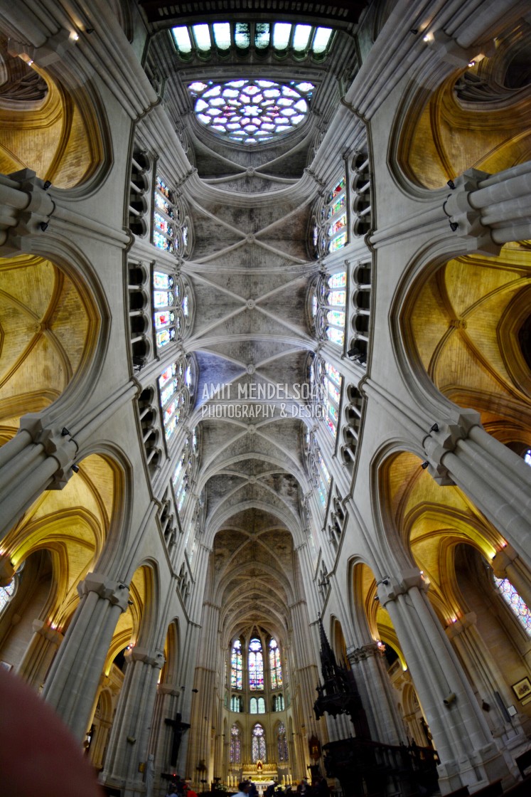 "Reformé church - Marseille" stock image