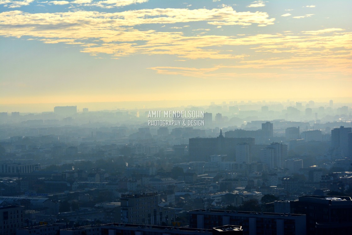 "Paris in the morning" stock image