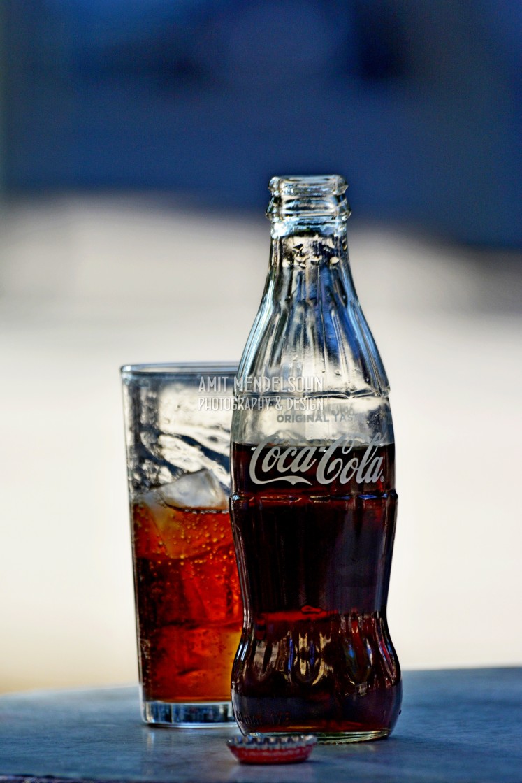 "Drink Coca Cola" stock image