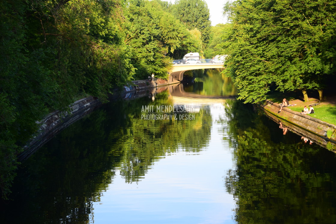 "The Spree In Berlin" stock image