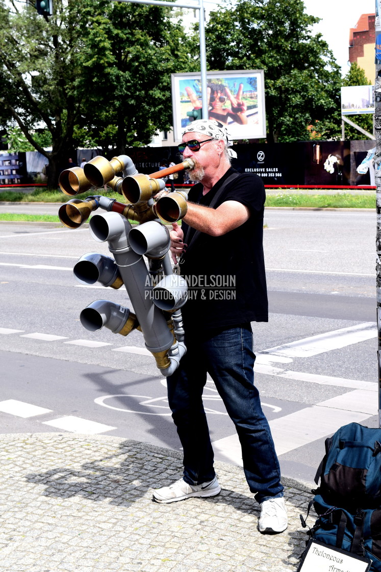 "Pipes without a bag" stock image