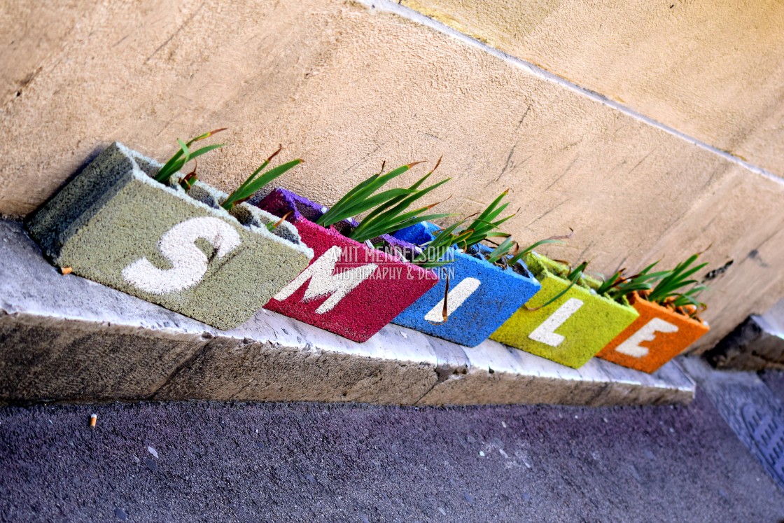 "Smile" stock image