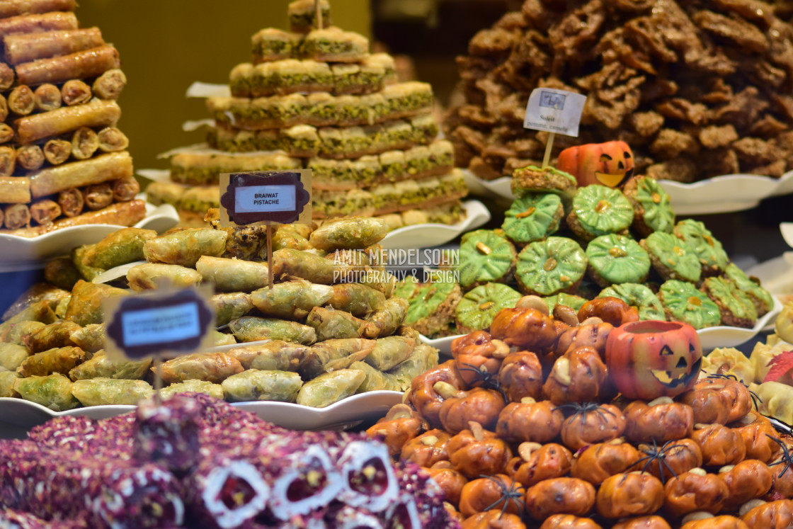 "Oriental candies" stock image