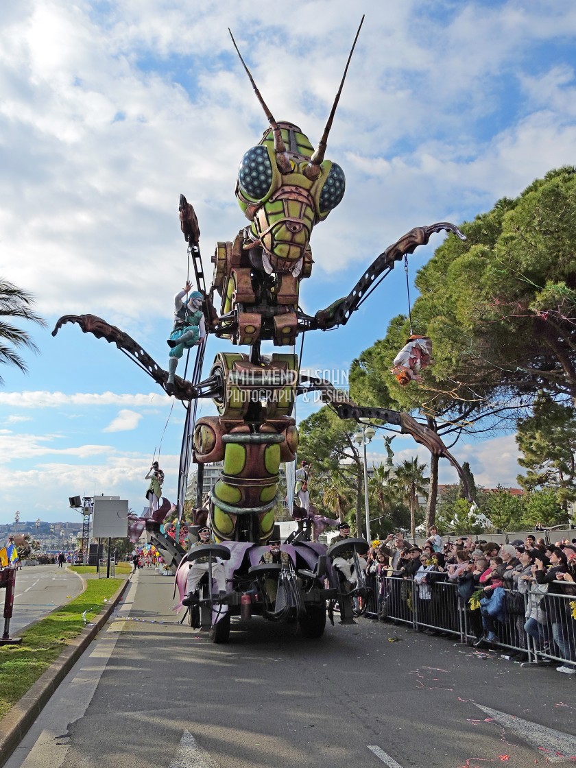 "The Carnival of Nice 1" stock image