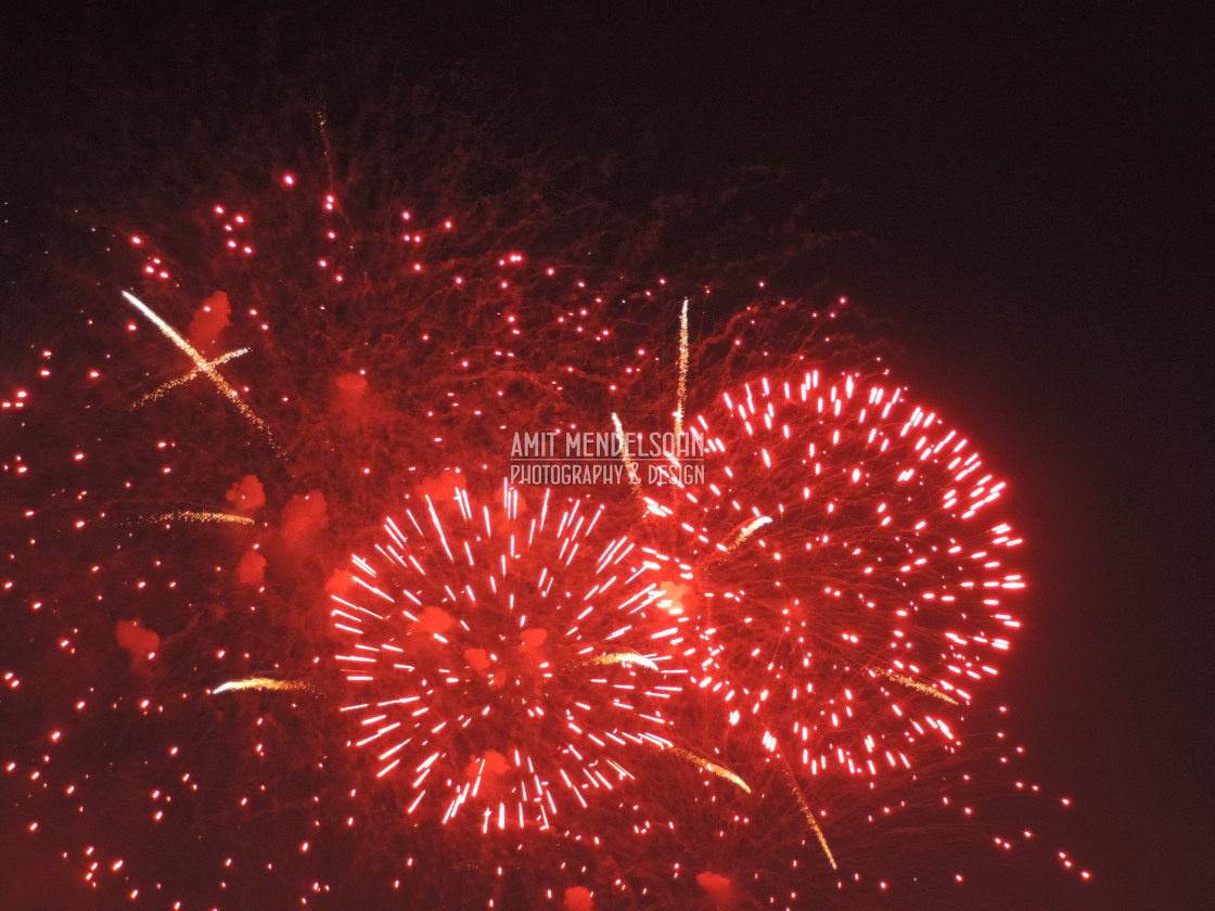 "Fireworks 2" stock image