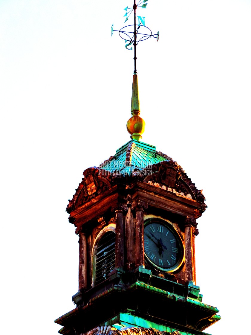 "The top of the prefecture tower" stock image