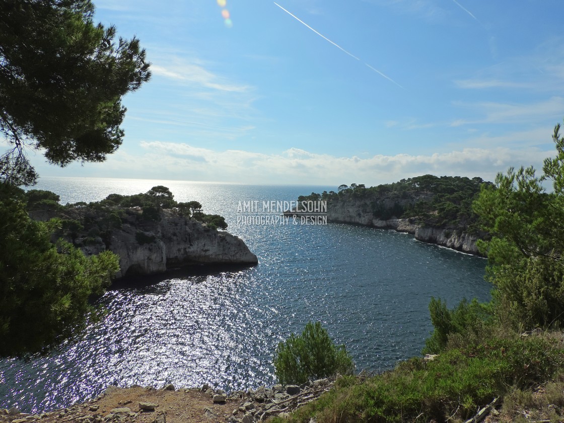 "The creek of Cassis 2" stock image