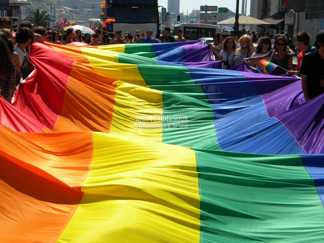 "Gay pride parade 2011" stock image