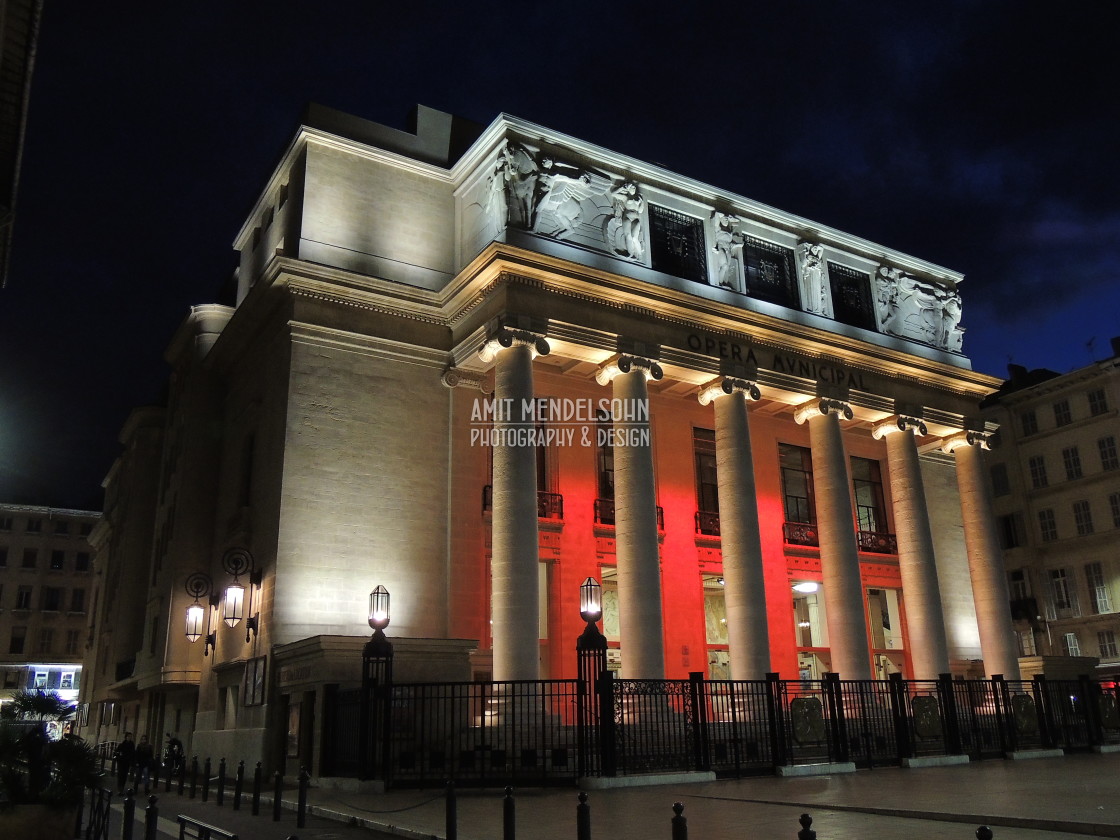 "The Opera de Marseille" stock image