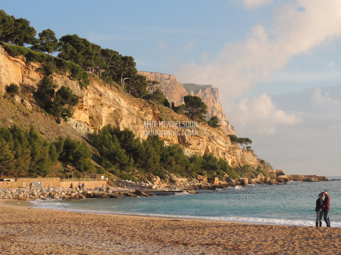 "Cassis the cliff" stock image