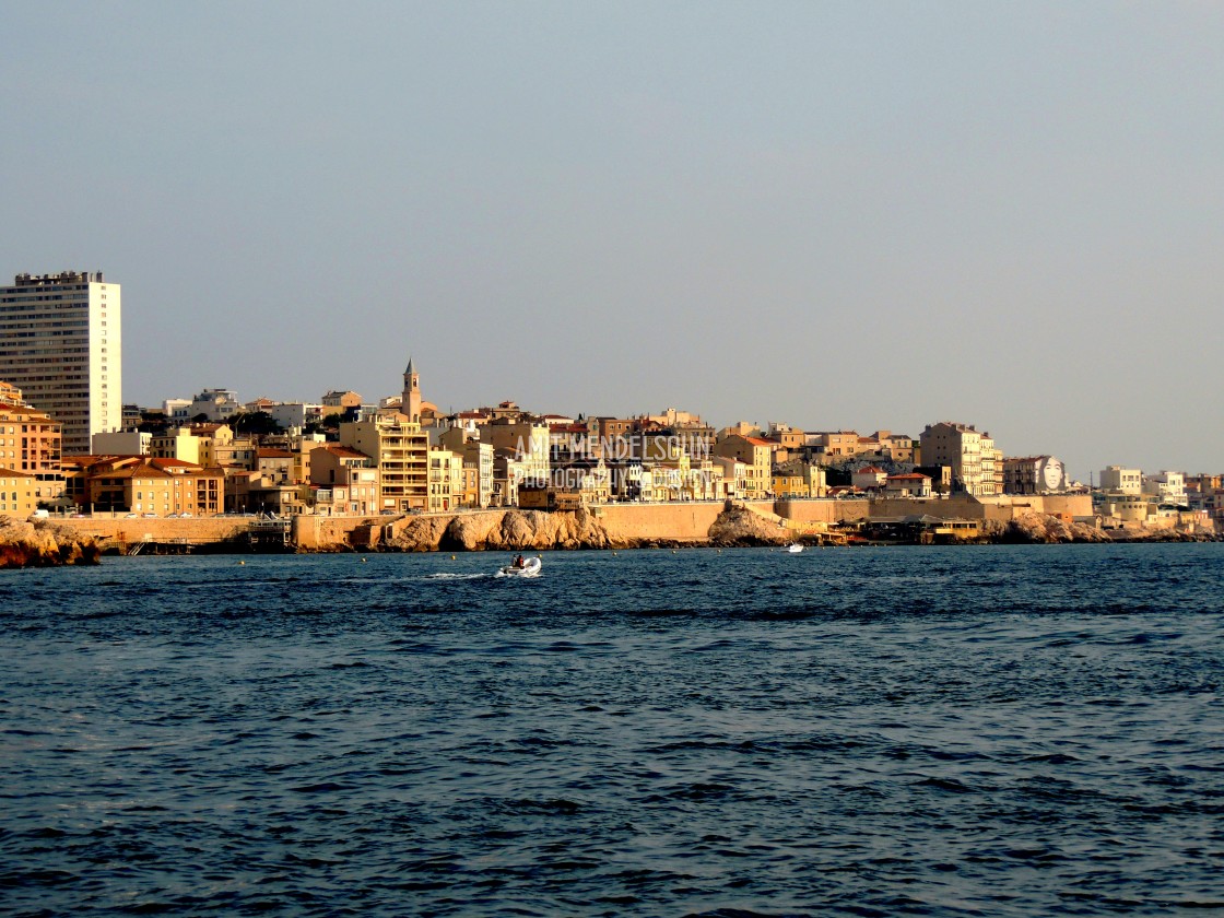 "Marseille's Coast line" stock image