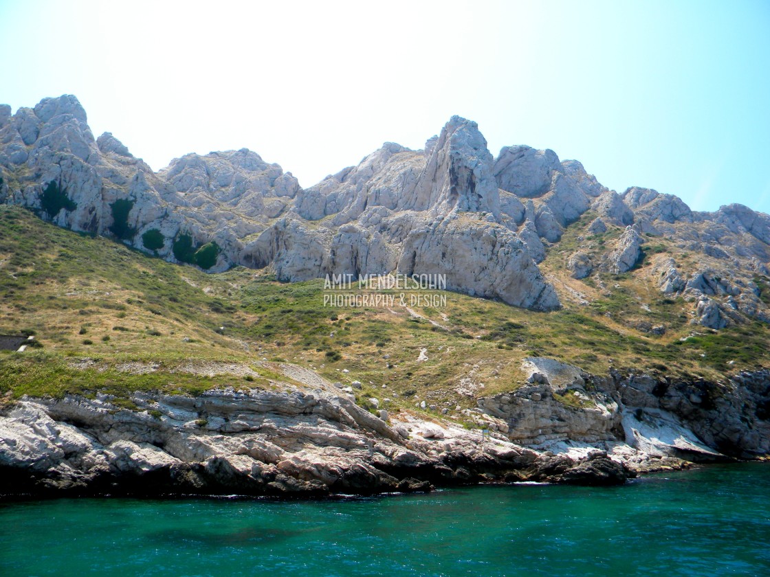 "The creeks - Calanques" stock image