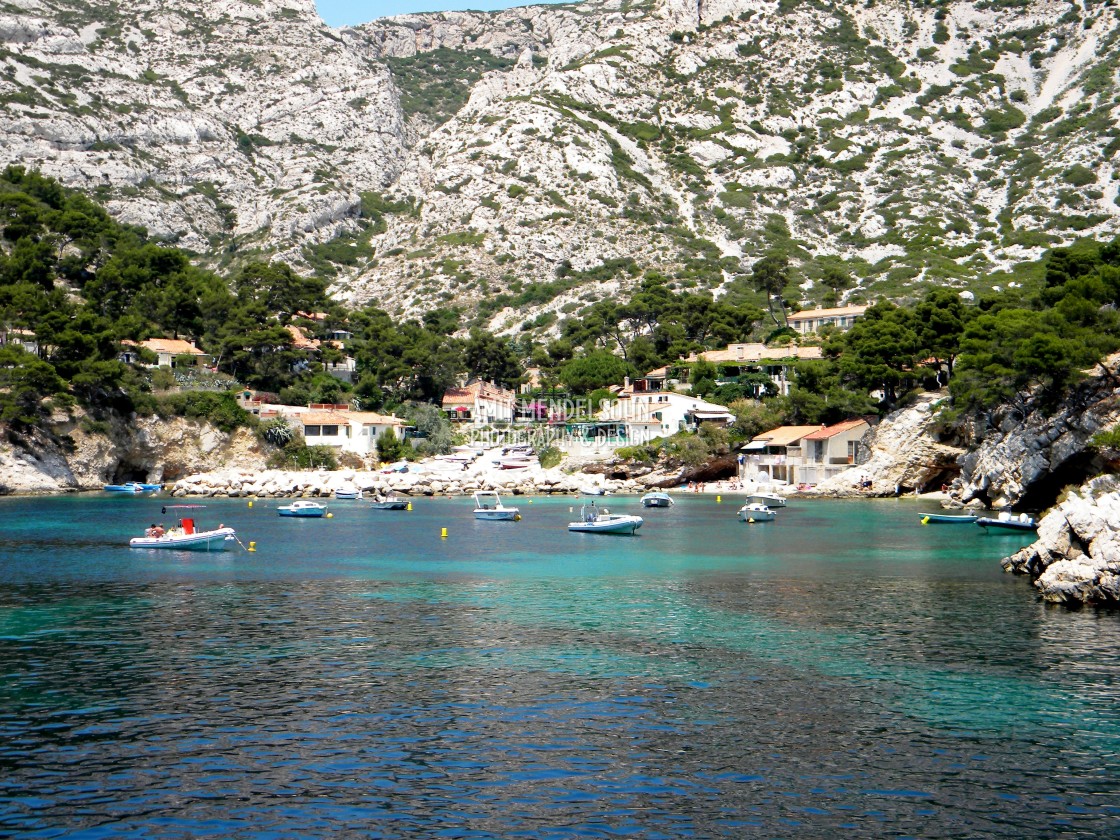 "The creeks - Calanques" stock image