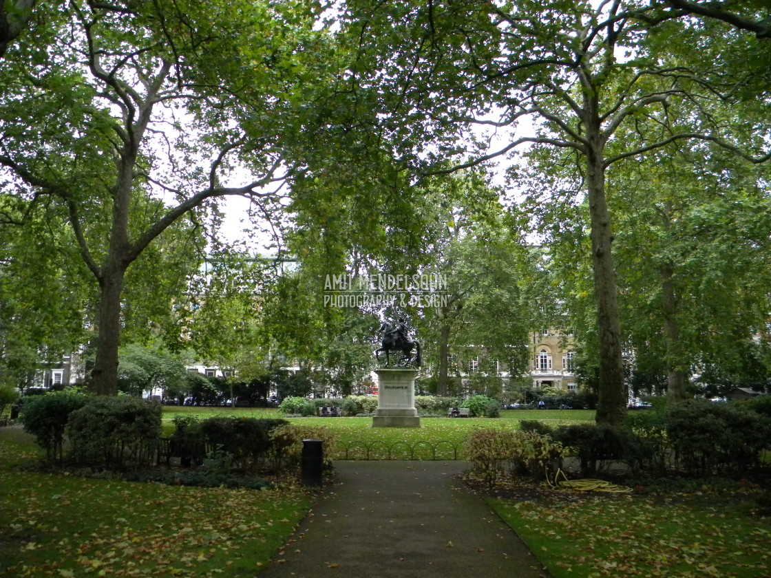 "A park in London" stock image