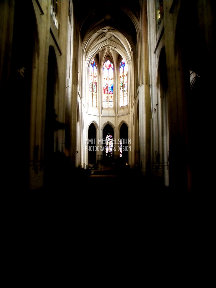 "darkness in the church" stock image