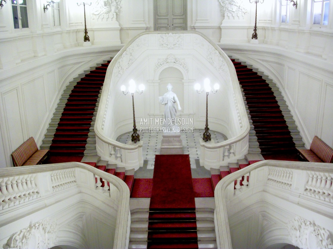 "Inside the prefecture palace 2" stock image