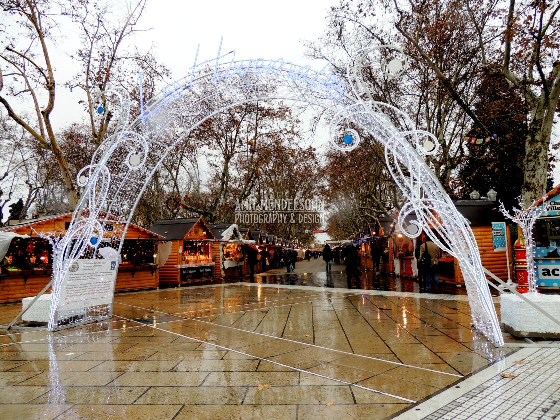 "Montpelier Christmas Market" stock image