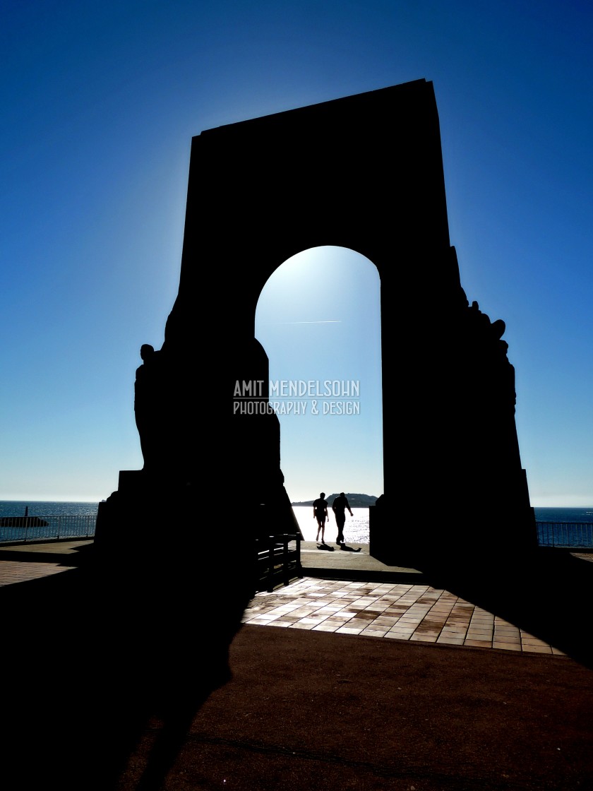 "The monument for the WWI" stock image