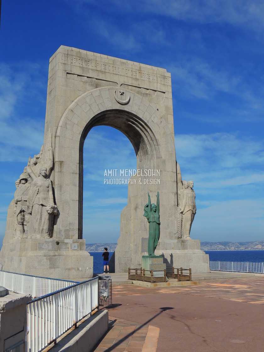 "Monument for WWI" stock image