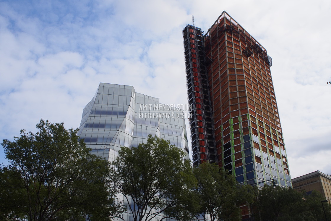 "NYC buildings" stock image