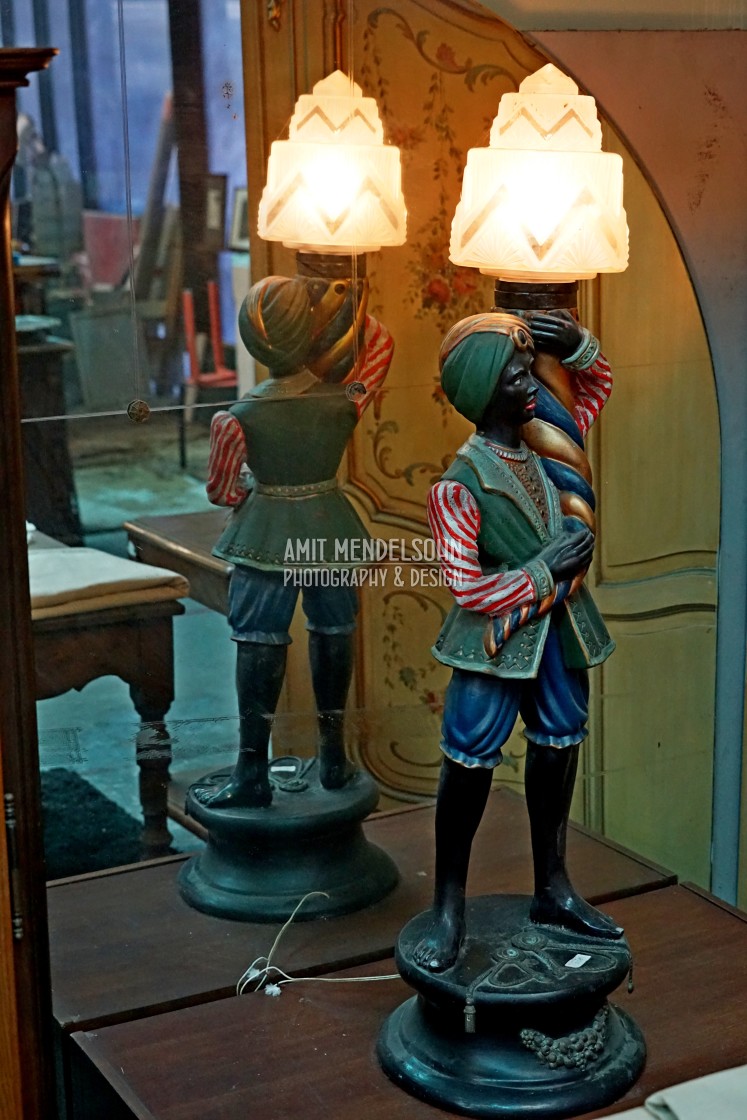 "A Nubian lamp" stock image