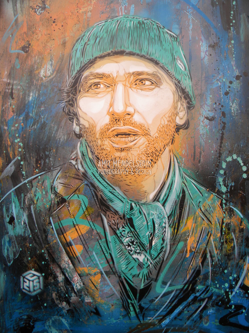 "Graffiti - C215" stock image