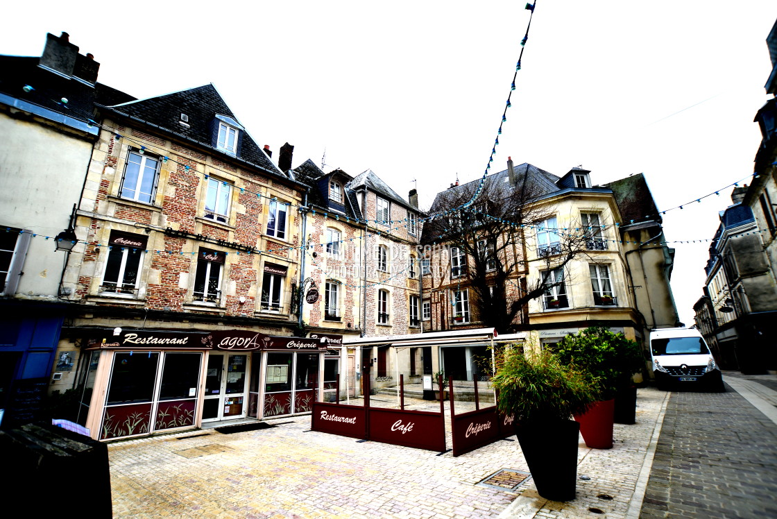 "Laon - North of France - street" stock image