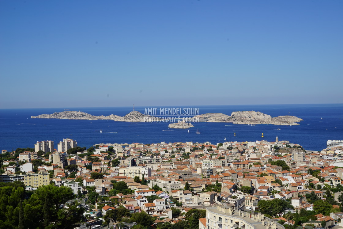 "Marseille - The Islands" stock image