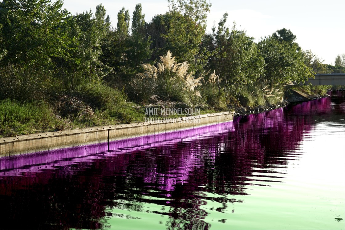 "Canal de Huveaune" stock image