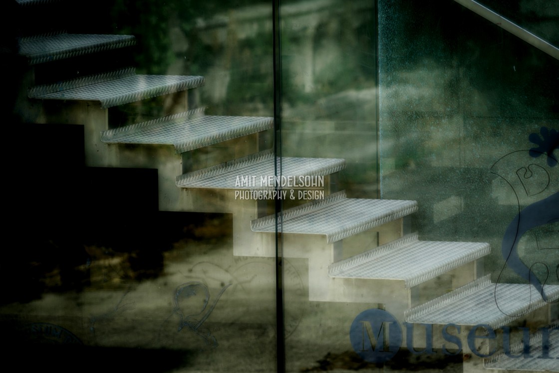 "Ghost steps" stock image