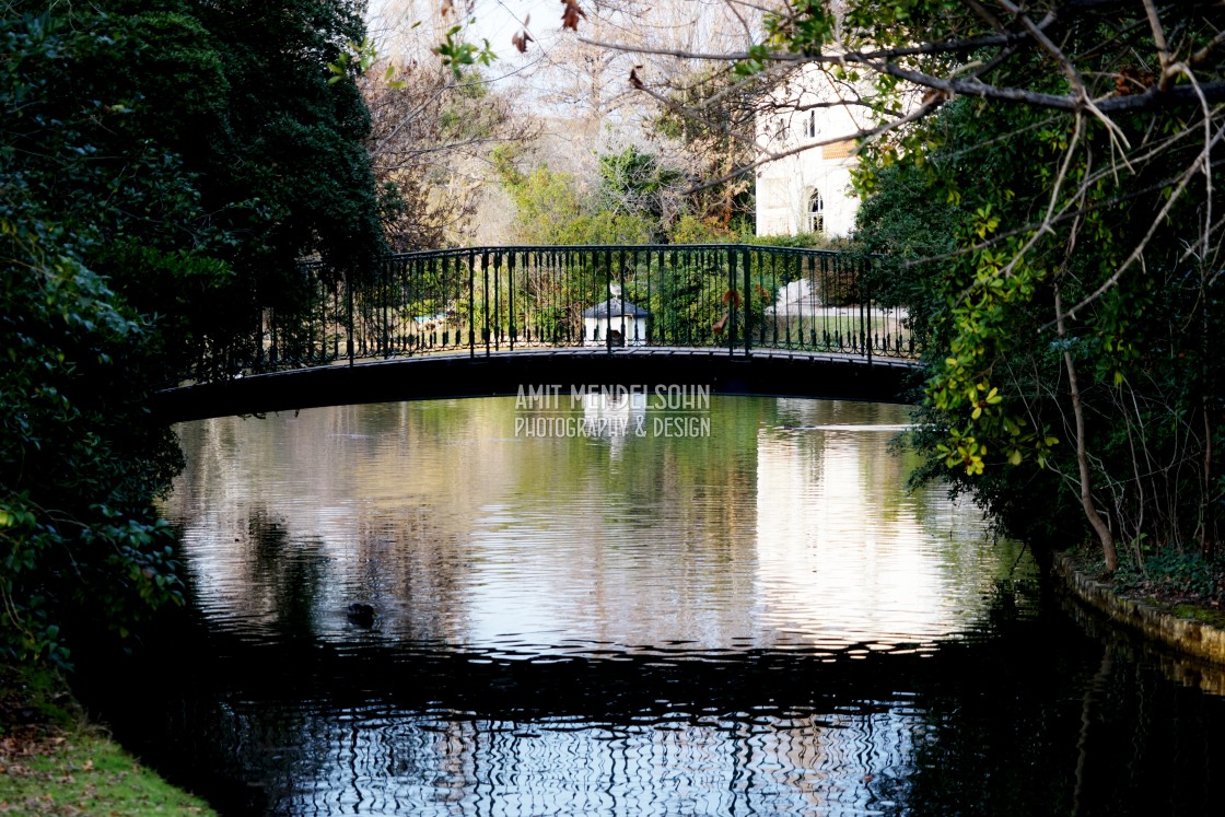 "A bridge" stock image