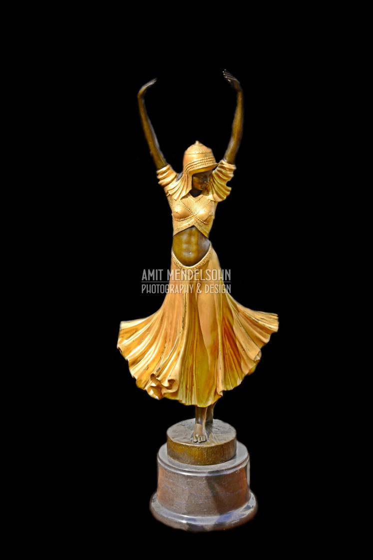 "art deco statue" stock image