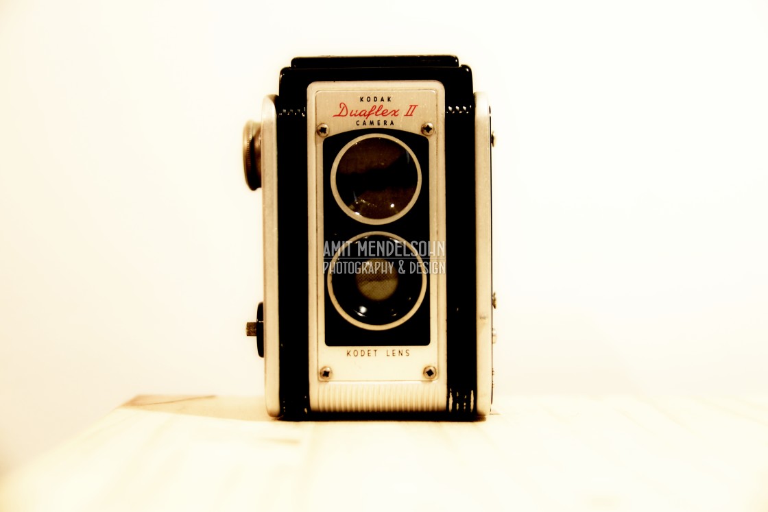 "an art deco camera" stock image