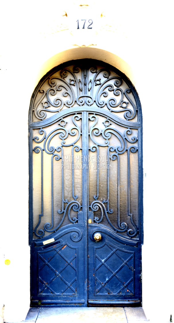 "art deco door" stock image