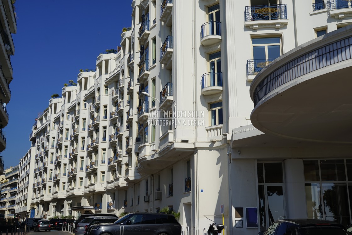 "Hotel Martinez Cannes - Art deco" stock image