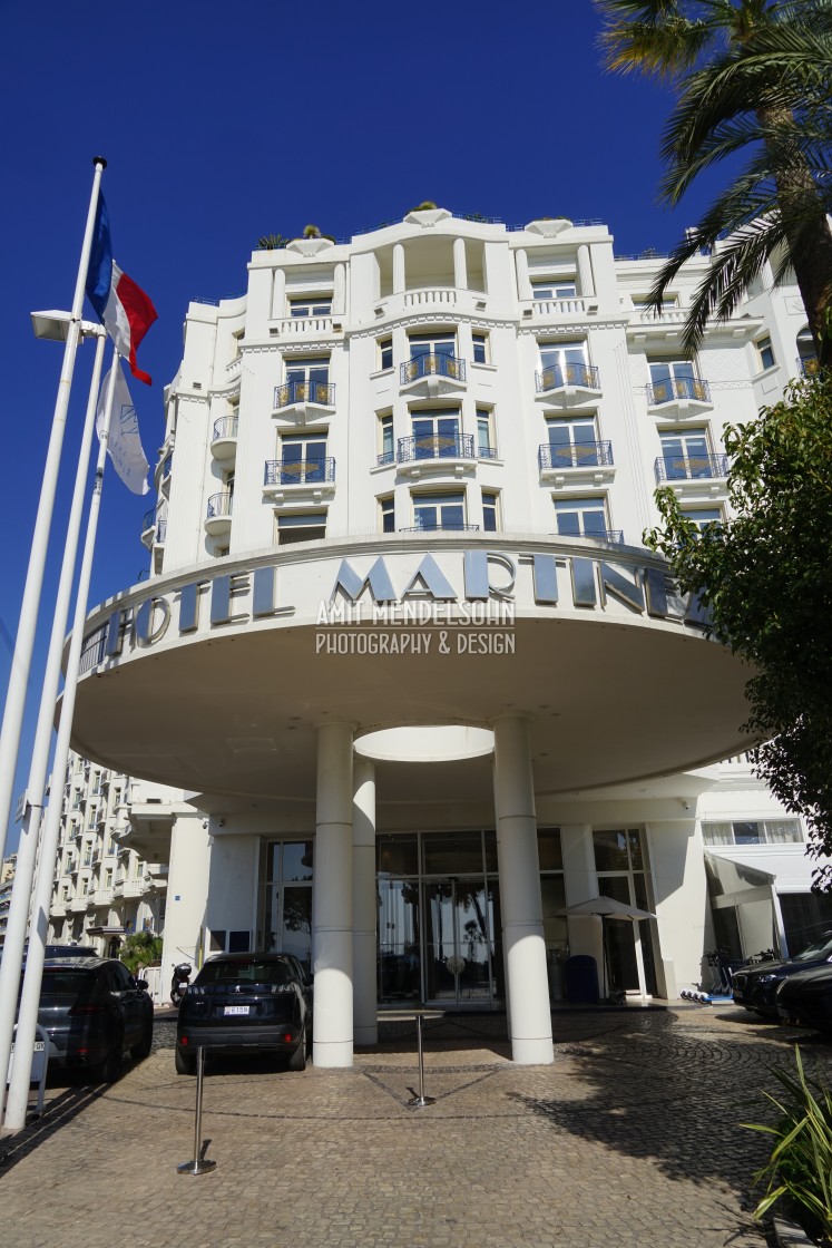 "Hotel Martinez Cannes - Art deco" stock image