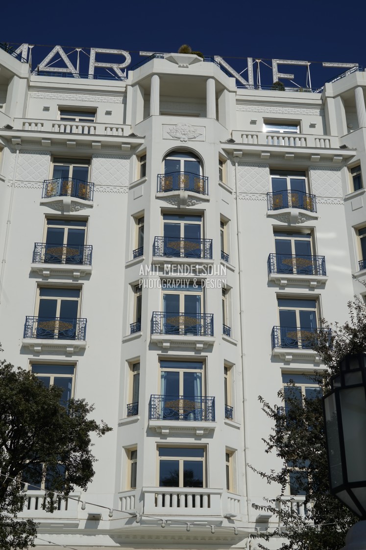 "Hotel Martinez Cannes - Art deco" stock image