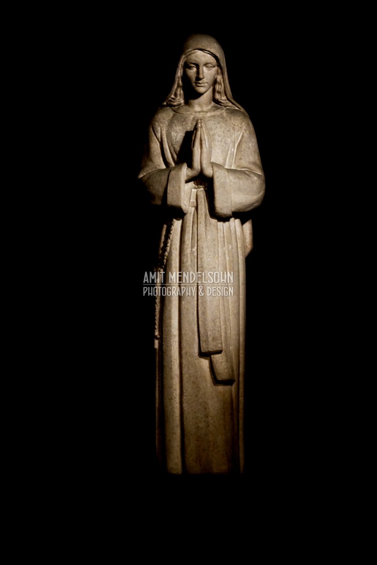 "Notre-Dame de Lourdes" stock image