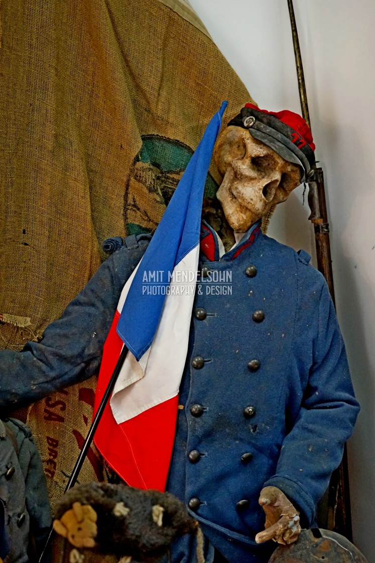 "A corps of a french soldier" stock image