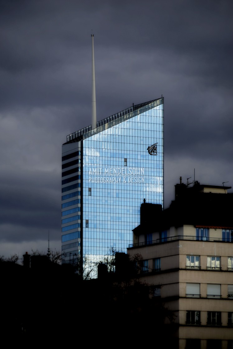 "Caisse d'epragne tower" stock image