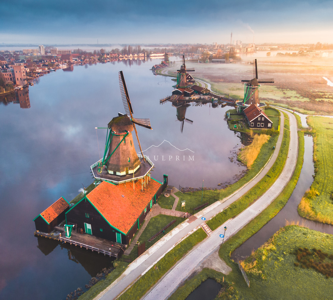 "Zaanse Schans" stock image