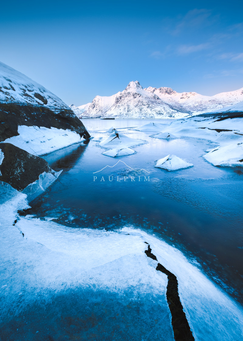 "Frozen Sea" stock image