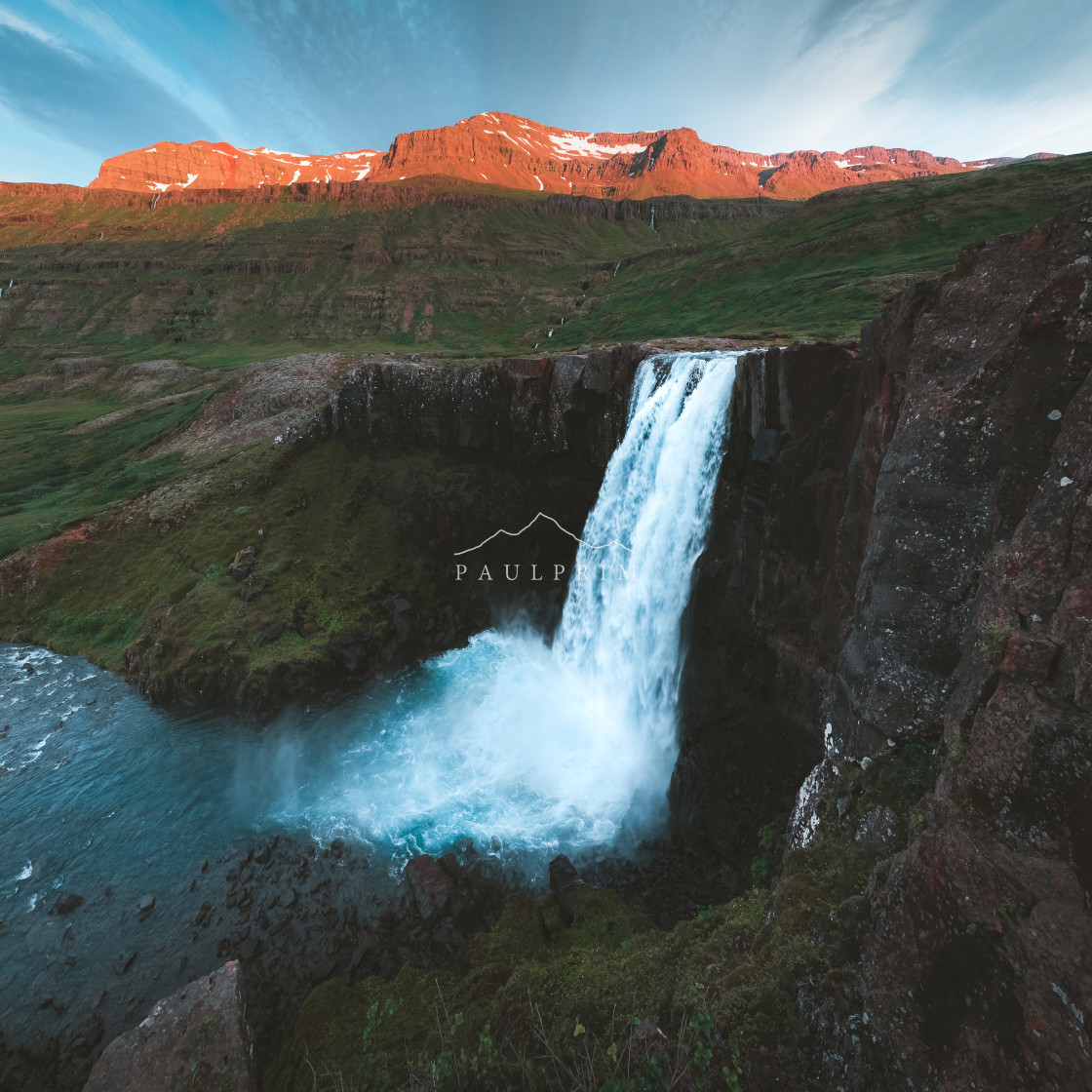 "Gufufoss" stock image