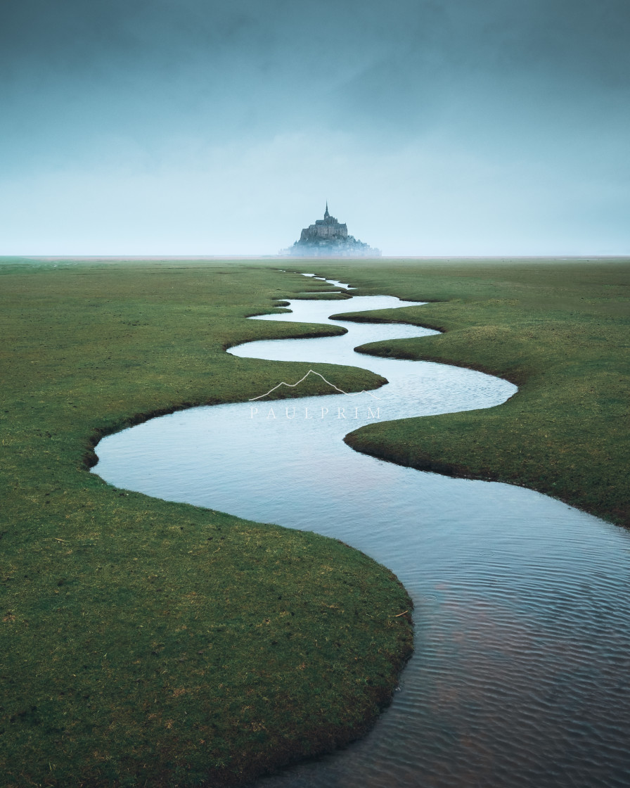 "Mont Saint Michel #3" stock image