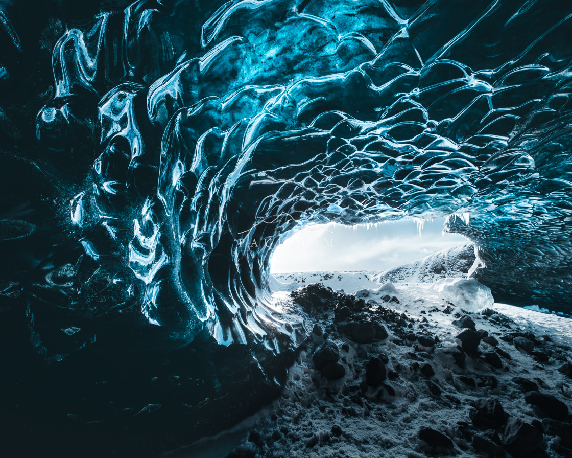 "Vatnajökull Ice cave #2" stock image