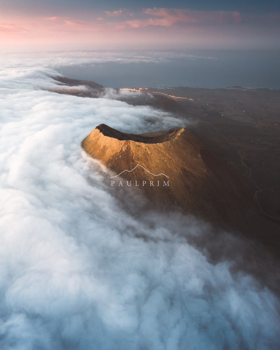 "Corona Crater #1" stock image