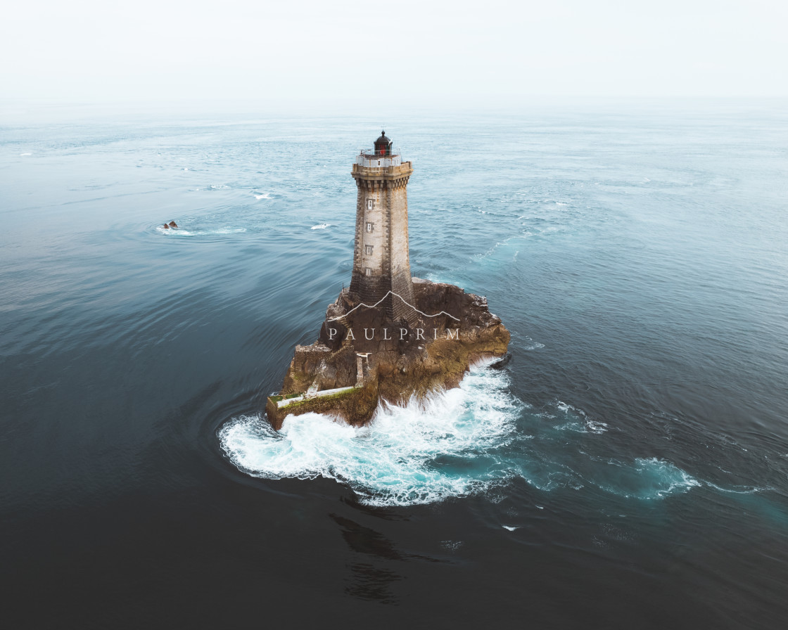 "Phare de la Vieille" stock image